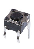 KAN0621-0431B010, кнопка тактовая 6х6 h=4.3мм