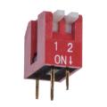 DS-02, DIP переключатель 2 поз. 2.54мм
