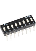 DS-08P, ADE0804, DIP переключатель 8 поз. 2.5