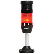 IK51F220ZM03, Сигнальная колонна 50 мм, красн