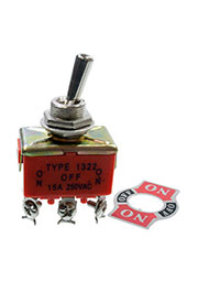 KN3(C)-203 ON-OFF-ON (6pin) 15A 250VAC Daier