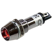 XD10-1M-R-24VDC с держателем красный 10мм 24в