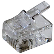 TP-6P6C (L-KLS12-RJ12-6P6C-01) вилка KLS