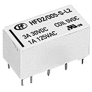 HFD2/024-M-L2-A, Реле, 24 VDC , 250 V , 3A