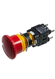 D102YE30K Кнопка нажимная аварийная (1Н0+1НЗ)