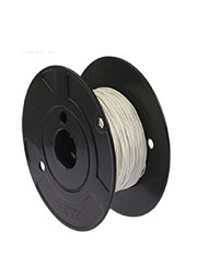 55A0111-22-9, WIRE, 100M, 22AWG, WHITE