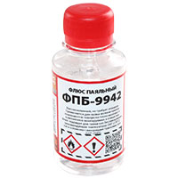 ФПБ-9942 100мл, Флюс паяльный безотмывочный о