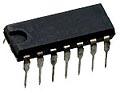 КР1533ЛН2 (DIP14) (=SN74ALS05AN) (92г)