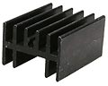HS201-30, радиатор алюминиевый 30x23x16