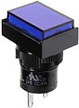 D16PLT1-000BB, инд синий LED, 14В/80мА DECA
