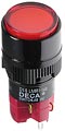 D16LMR1-1ABOR, кнопка без фиксации, 250В/5А