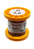 Припой ПОС 61 Тр 3.0мм,катушка 50г (18-19г)