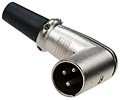 FD-2721, CANON, штекер XLR на кабель, угловой