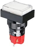 D16LMT1-1abKW кнопка без фикс.250В/5А LED 24в