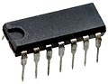 К555ИР8 (DIP14)