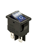 RK2-03 2X1N B/BL'0-' синий ON-OFF (SWR-45)