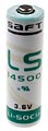 SAFT LS14500, 3.6В, литий, (LR06) SAFT