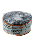 Припой ПОС 40 прв 1.0мм,бухта 1 кг (19-21г)