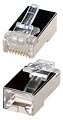 TP8P8C (RJ45) вилка на кабель экран.cat 5E