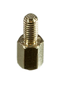 PCHSN- 6 mm М3,латунь,шестигр.стойка KLS