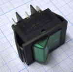 IRS-202-2B7-G/B ON-ON зеленый с подсв. Jie