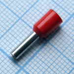 E2508PP Red наконечник каб.красный YCD