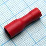 FDFV2-187(8) Red наконечник красный 4.75х0.8