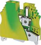 AVK6TK (земля), 334460 Клеммник на DIN-рейку