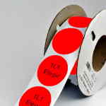 Маркировка круглая NPP-30-R красная (1000шт)