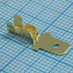 РП-П 1.5-(4.8) нож. вилка 4.8мм, 1.5мм2