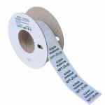 Металлизированная наклейка NPT-27х18 (1200шт)