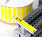 Маркиров. наклейка NPP-40х07-Y желт (2000шт)