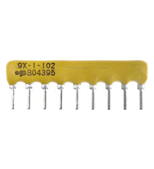 4609X-101-102, 8рез. х 1 кОм BRNS