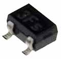 BC847CW, Биполярный транзистор NPN 50В 0.1А 2