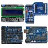 Arduino UNO+LCD Keypad Shield+XBee Shield+Sen