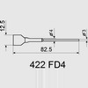 Насадки д/выпаив. 452FDLF125 (422FD4) пара