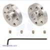 Universal Aluminum Mounting for 6mm (667168